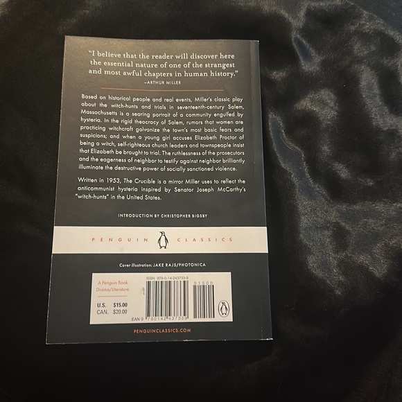 The Crucible by Arthur Miller Paperback - Picture 2 of 3